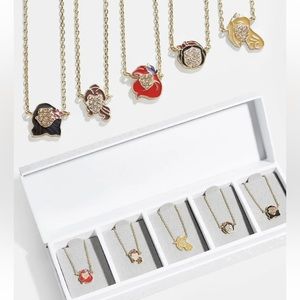 BaubleBar Disney Princess Necklace Set - Snow White, Ariel, Aurora, Belle, Moana